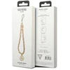 Guess GUSTSAS4P virvelė telefonui rožinės spalvos Chain Metal 4G Charm