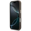 Guess Perforated 4G MagSafe dėklas iPhone 17 Pro Max, rudas