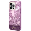 Dėklas GUESS GUHCP14XHGPLHF IPHONE 14 PRO MAX 6,7 colių FUCHSJA / FUSCHIA PORCELAN KOLEKCIJA