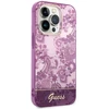 Dėklas GUESS GUHCP14XHGPLHF IPHONE 14 PRO MAX 6,7 colių FUCHSJA / FUSCHIA PORCELAN KOLEKCIJA