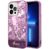 Dėklas Guess Porcelain Collection kolekcija iPhone 14 Pro Max - fuksjė