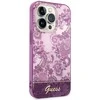 Dėklas Guess Porcelain Collection kolekcija iPhone 14 Pro Max - fuksjė