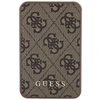„Guess“ nešiojamoji baterija 15W GUPB5LP4GEGW 5000mAh rudos spalvos 4G odinis metalinis logotipas