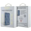 „Guess“ indukcinė išorinė baterija 15WGUPB5FP4EMGB 5000mAh mėlynas 4G odinis metalinis logotipas su „MagSafe“ logotipu