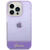 Permatomas telefono dėklas Guess Translucent iPhone 14 Pro Max