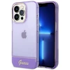 Permatomas telefono dėklas Guess Translucent iPhone 14 Pro Max