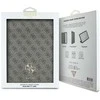 Guess GUFC11PM24PS4SGW Apple iPad Pro 11" 2024 rudos spalvos Magnetic 4G Big Logo