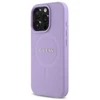 Guess GUHMP16XPSAHMCU Apple iPhone 16 Pro Max 6.9″ violetinės spalvos kietas dėklas Saffiano MagSafe