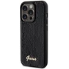 Guess GUHCP13LPSFDGSK Apple iPhone 13 Pro / 13 6.1″ juodos spalvos kietas dėklas Sequin Script Metal