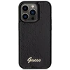 Guess GUHCP13LPSFDGSK Apple iPhone 13 Pro / 13 6.1″ juodos spalvos kietas dėklas Sequin Script Metal