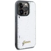 Guess GUHCP14XPSFDGSS Apple iPhone 14 Pro Max 6.7″ sidabrinis kietas dėklas Sequin Script Metal