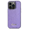 Guess GUHCP13LPSFDGSU Apple iPhone 13 Pro /13 6.1″ violetinės spalvos kietas dėklas Sequin Script Metal