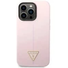 Dėklas Guess Silicone Triangle iPhone 14 Pro 6.1" Case - Violetinė