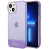 Guess GUHCP14SHGCOU Apple iPhone 14 / 15 / 13 6.1" dėklas telefonui violetinės spalvos hardcase Translucent