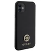 Dėklas GUESS GUHCN61PS4DGPK IPHONE 11 / XR 6.1 "Juodas / Juodas HARDCASE STRASS METAL LOGO