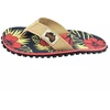 Gumbies Islander Džinsinis Hibiskas Šlepetės GU-FFISL109
