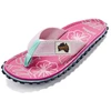 Gumbies moteriškos šlepetės per pirštą ISLANDER FLIP-FLOP BLUSH HIBISCUS