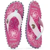 Gumbies moteriškos šlepetės per pirštą ISLANDER FLIP-FLOP BLUSH HIBISCUS