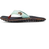 Gumbies unisex šlepetės per pirštą ISLANDER FLIP-FLOP, trispalvės, juodos