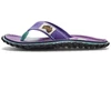 Gumbies unisex šlepetės per pirštą ISLANDER FLIP-FLOP BLUEBERRY BURST
