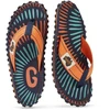 Gumbies unisex šlepetės per pirštą ISLANDER FLIP-FLOP TANGERINE BURST