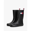 Guminiai batai Tommy Hilfiger Flag Rain Boot, juodi