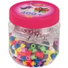 Hama Beads Hama - Maxi karoliukai 400 karoliukų + 2 smeigtukų plokštelės (388791)