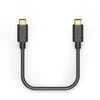 Hama USB-C - USB-C 1.5m, juoda