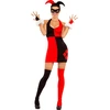 Harley Quinn vakarėlio suknelė moterims – DC Comics