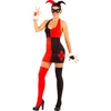 Harley Quinn vakarėlio suknelė moterims – DC Comics