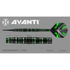 Harrows Avanti smiginio strėlytės 90 % Softip HS-TNK-000016022