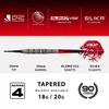 Harrows Chizzy Series 4 smiginis 90% su minkštu antgaliu