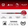Harrows DAMON HETA SERIES 4 90% plieninių antgalių strėlytės