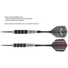 Harrows Juodas Jack Steeltip Dartai HS-TNK-000013144