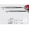 Harrows Sidabrinis Arrows Steeltip strėlės HS-TNK-000013162