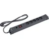 HAWK HWPS501GY viršįtampių apsauga su USB-C 20 W, 5 lizdai, 1,5 m