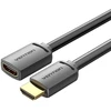 Vention HDMI-A kištukas su HDMI-A moterimi 4K HD PVC kabelis 3 m ventiliacijos AHCBI (juodas)