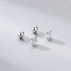 Helix auskarai Clear 5mm