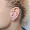 Helix auskarai Luna