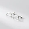 Helix auskarai Luna