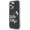 Hello Kitty HKHMP16XHGDIK Apple iPhone 16 Pro Max 6.9″ juodos spalvos kietas dėklas IML Golden Diva MagSafe