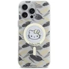 Hello Kitty HKHMP16XHGLEH Apple iPhone 16 Pro Max 6.9″ baltos spalvos kietas dėklas IML Golden Leaves MagSafe
