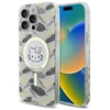 Hello Kitty HKHMP16XHGLEH Apple iPhone 16 Pro Max 6.9″ baltos spalvos kietas dėklas IML Golden Leaves MagSafe