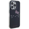 Hello Kitty HKHCP15XHKHLK Apple iPhone 15 Pro Max 6.7″ juodos spalvos kietas dėklas IML Kitty Face