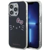 Hello Kitty HKHCP15XHKHLK Apple iPhone 15 Pro Max 6.7″ juodos spalvos kietas dėklas IML Kitty Face