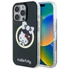 Hello Kitty HKHMP16LHFLBK Apple iPhone 16 Pro 6,3″ juodos spalvos kietas dėklas IML Fun bow Magsafe