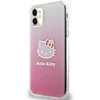 Hello Kitty HKHCN61HDGKEP Apple iPhone 11 / Xr 6.1″ rožinės spalvos kietas dėklas IML Gradient Electrop Kitty Head