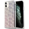 Hello Kitty HKHCN61HCHPEP Apple iPhone 11 / Xr 6.1″ rožinės spalvos kietas dėklas IML Gradient Electrop Crowded Kitty Head