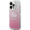 Hello Kitty HKHCP13XHDGKEP Apple iPhone 13 Pro Max 6.7″ rožinės spalvos kietas dėklas IML Gradient Electrop Kitty He