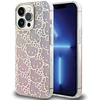 Hello Kitty HKHCP15XHCHPEP Apple iPhone 15 Pro Max 6.7″ rožinės spalvos kietas dėklas IML Gradient Electrop Crowded Kitty